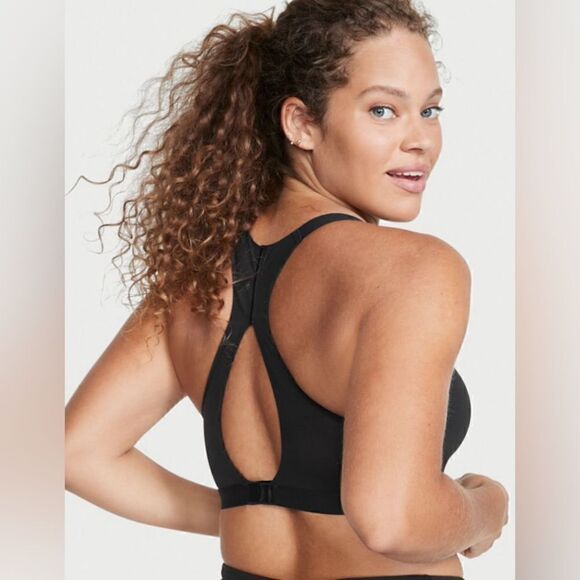 NWT Victorias Secret Incredible Max Sports Bra Womens Black New Athletic 36DDD - Picture 3 of 6